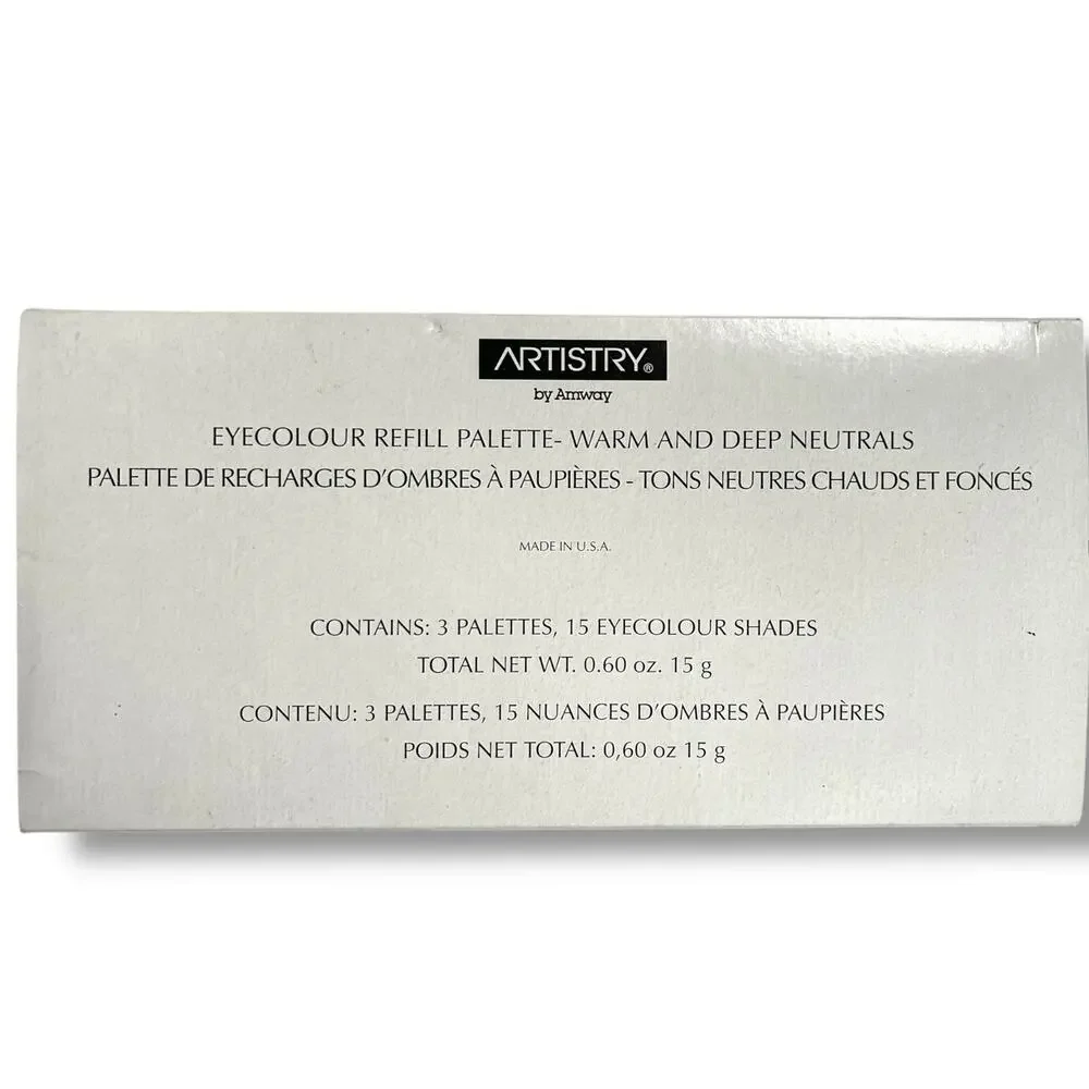 Vintage Amway ARTISTRY 15 Eye Shadow Refills | Warm & Deep Neutrals